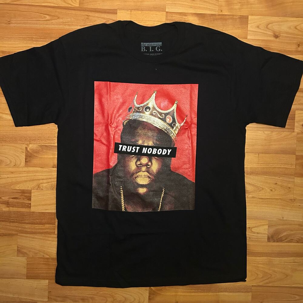 Notorious B.I.G Trust Nobody T-Shirt Large